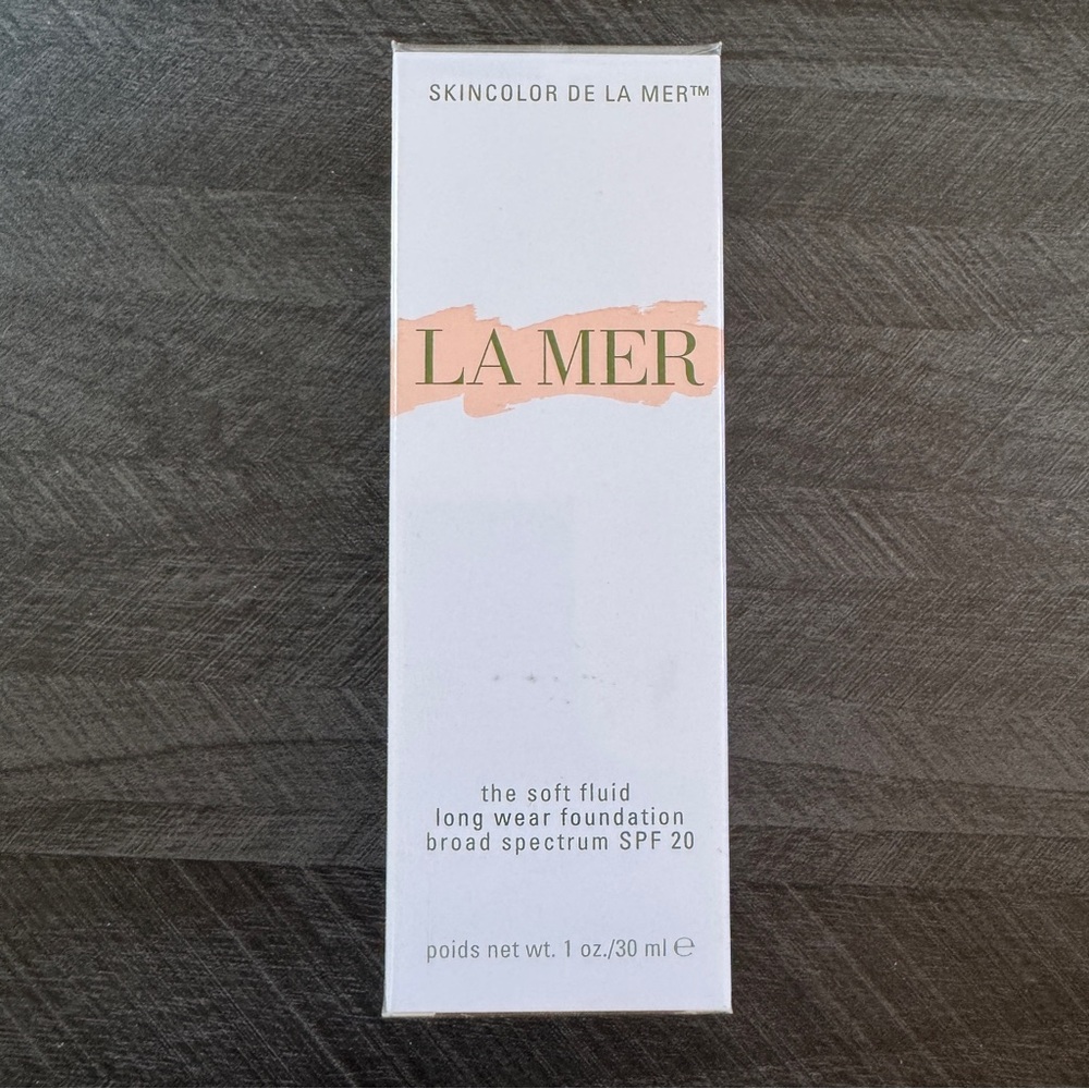 La Mer The Soft Fluid Long Wear Foundation SPF 20 #120 Ivory 30ml NIB